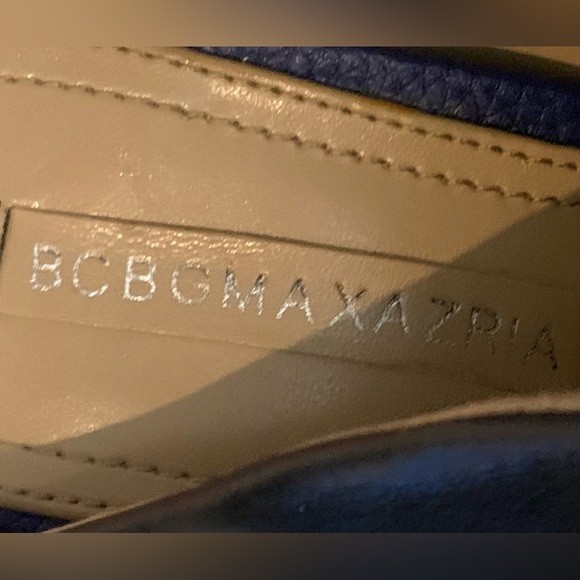 💎BCBGMAXAZRIA by Vero cucio High-heel shoes leather excellent condition.💎#BCG - Picture 7 of 17